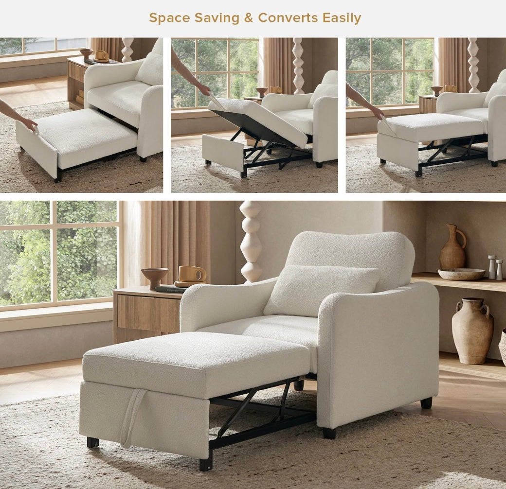 4-in-1 Convertible Comfort Chair