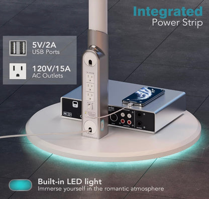 Portable Smart Screen with Rotating Stand